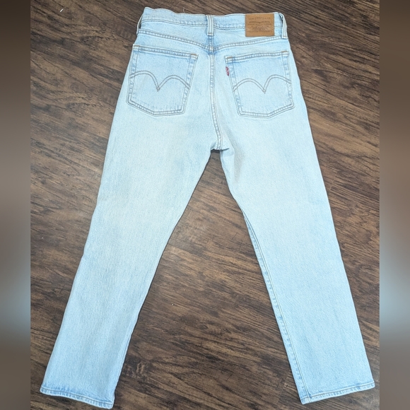 Levi's Wedgie Straight Size 26 Cropped - Picture 6 of 6